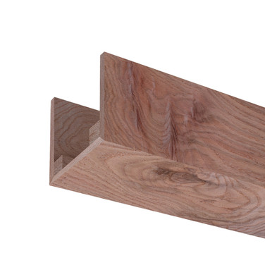 5X5 Unfinished Rustic Red Oak Beam 92"