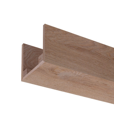 5X5 Unfinished Natural White Oak Beam 92"