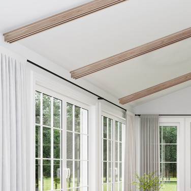5X3 Unfinished Natural Hickory Slat Beam 92