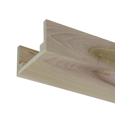 5X3 Unfinished Rustic Poplar Beam 92"