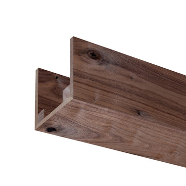 5X5 Unfinished Rustic Walnut Beam 92"