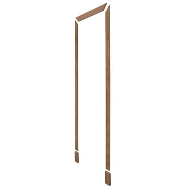 Unfinished Red Oak 32" OML18 Casing Kit 6'9"