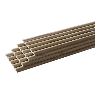 Unfinished Poplar 1544 4' Panel 4-Pack