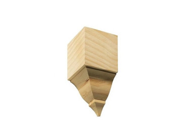 Unfinished Poplar 1899I/S Inside Block 7 3/4"