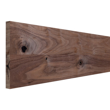 Unfinished Rustic Walnut 1X8 Board 2'