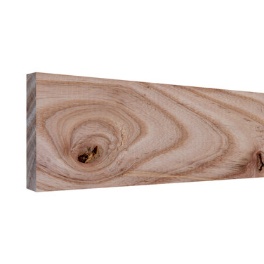Unfinished Rustic Ash 1X6 Board 6'