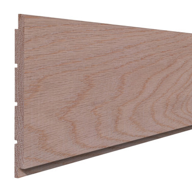 Natural Unfinished Red Oak Shiplap 92"