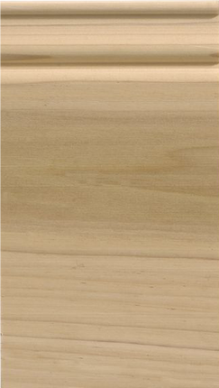 Unfinished Pine 742 Block 6 1/2"