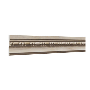 Stratford Embossed Poplar Chair Rail 7'8"