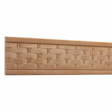 White Hardwood 990 Panel Trim 7'8"