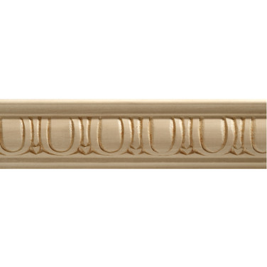 White Hardwood 4002 Hobby Trim 7'8"