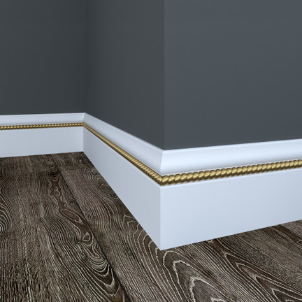 Bye-Bye Boring Baseboards