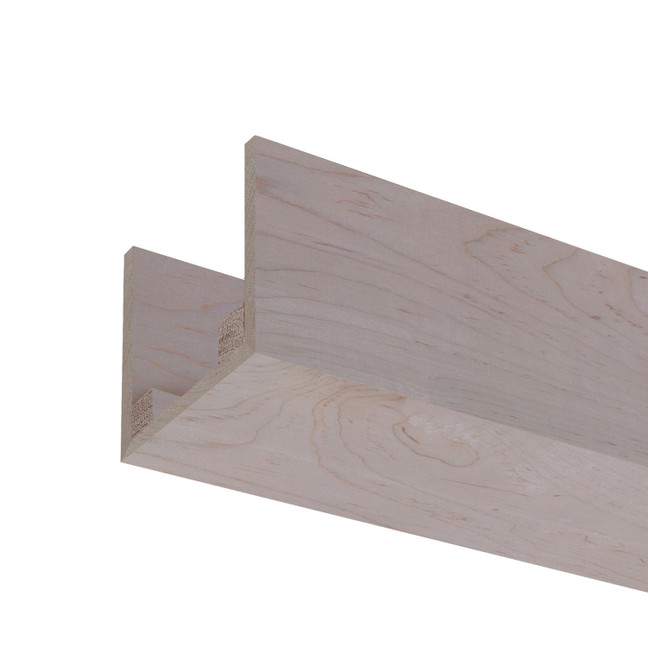 5X5 Unfinished Natural Soft Maple Beam 92"