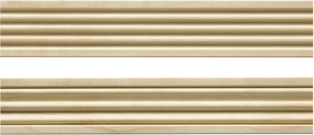 Unfinished Poplar 1123D Casing 7'