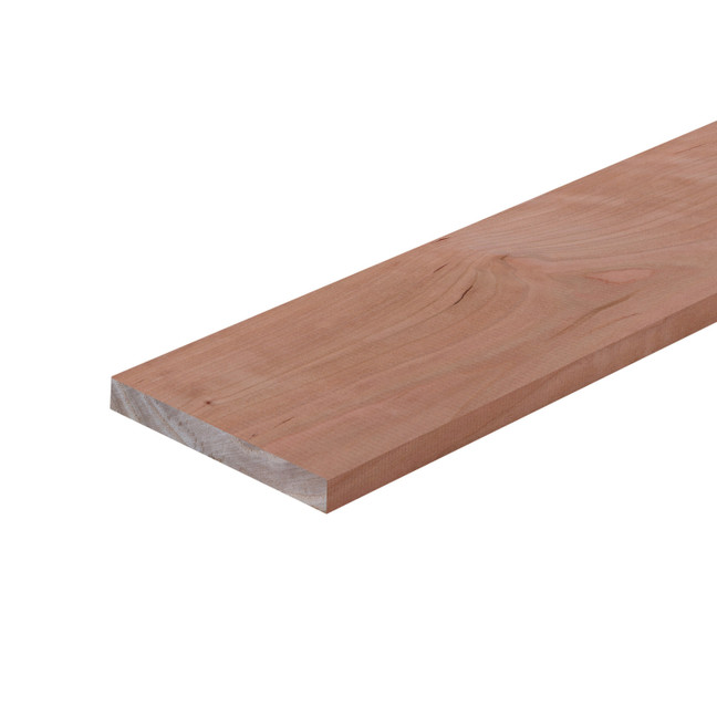 Unfinished Natural Cherry 1/4X2 Board 2'