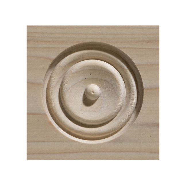 Unfinished Poplar 740 Block 4 1/2"