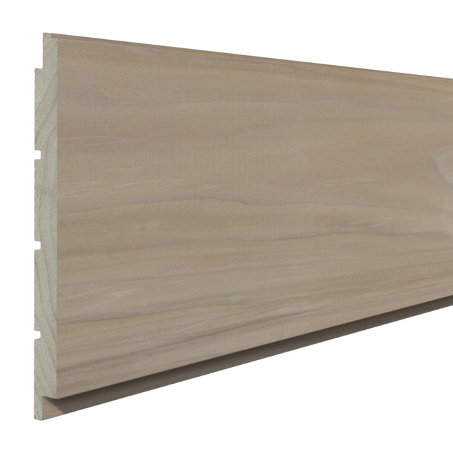 Natural Unfinished Poplar Shiplap 4'