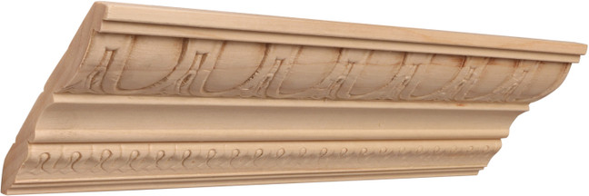 Unfinished Poplar 1687 Crown 7'8"