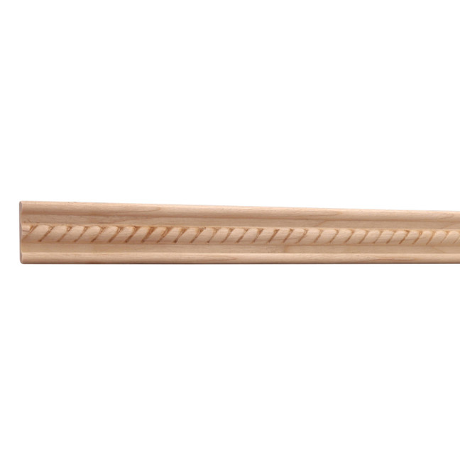 White Hardwood 311 Hobby Trim 7'8"
