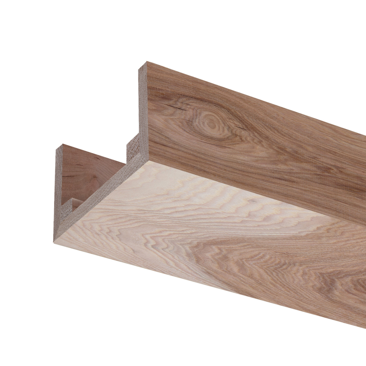 5X3 Unfinished Natural Hickory Beam 92