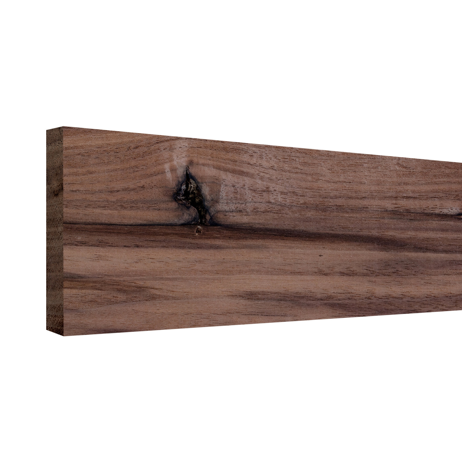 Unfinished Rustic Walnut 1X4 Board 4'
