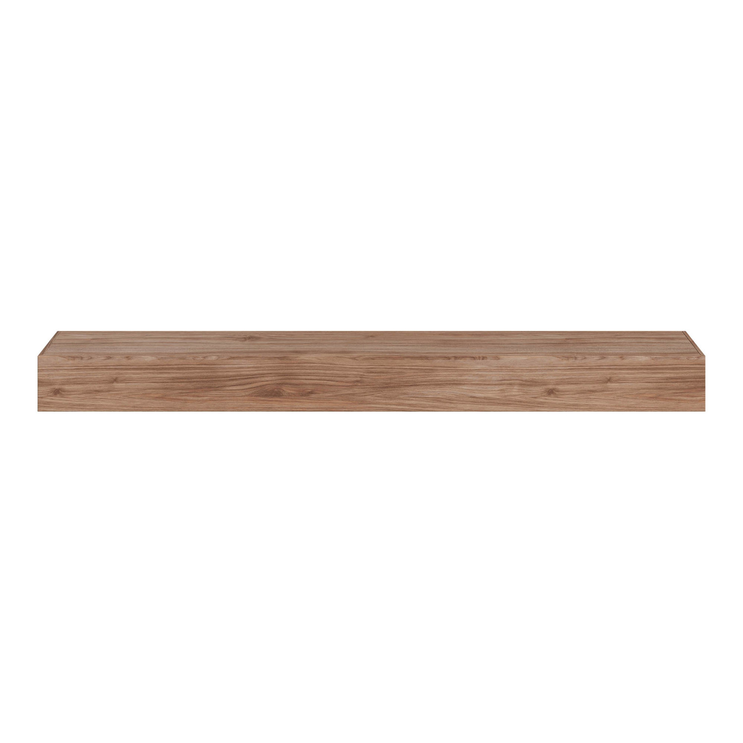 Unfinished Natural Hickory Archdale Mantel 60