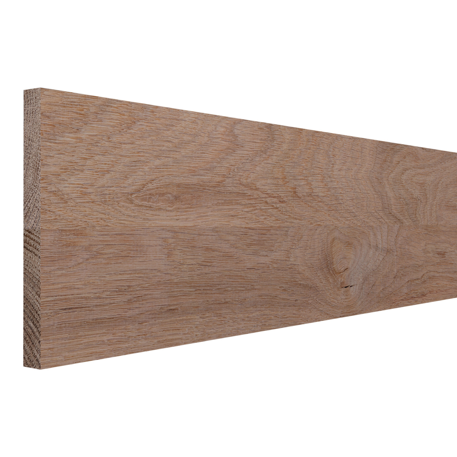 Unfinished Natural White Oak 1X8 Board 6'