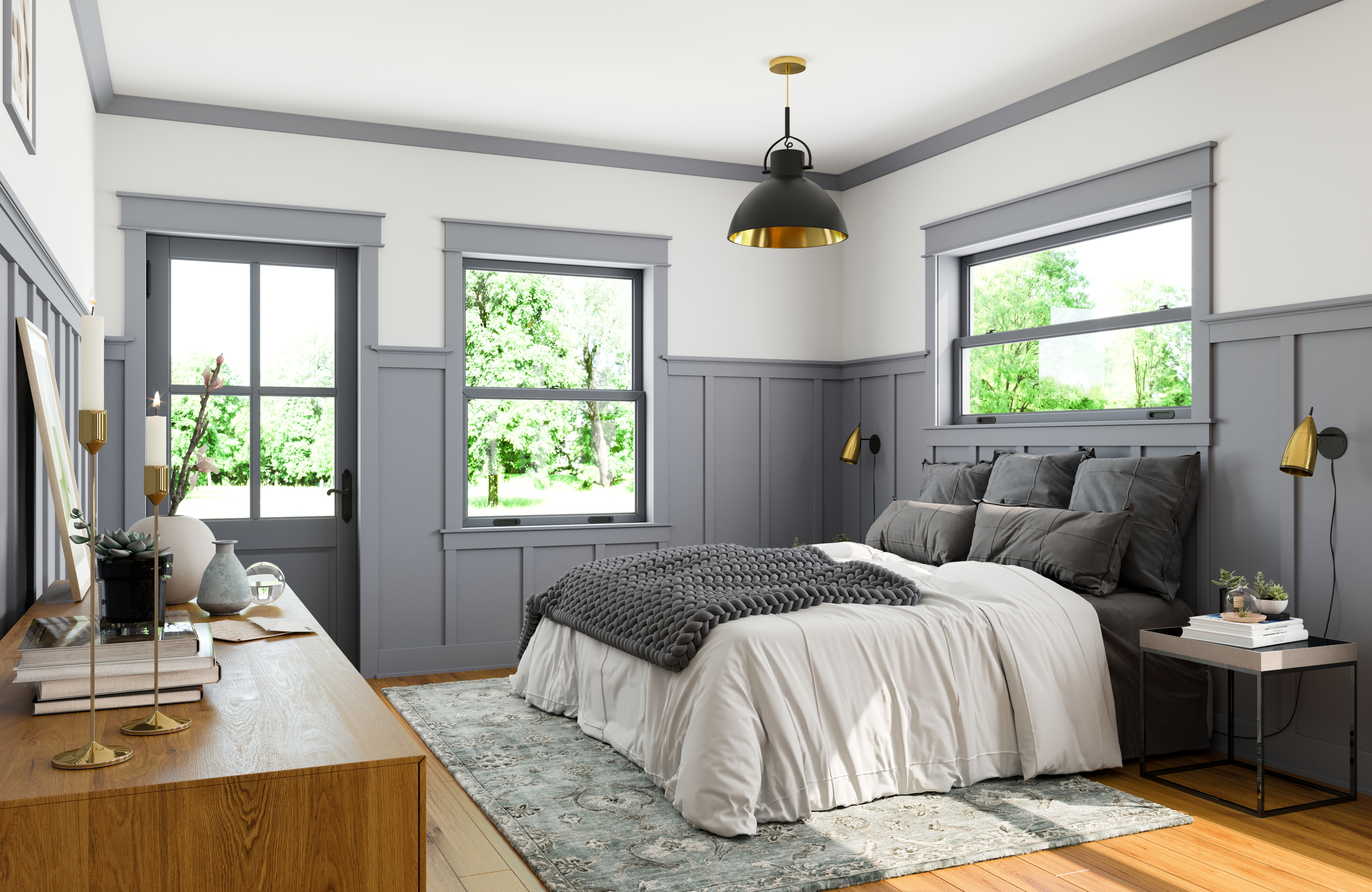 Craftsman Crosshead Door and Window Topper