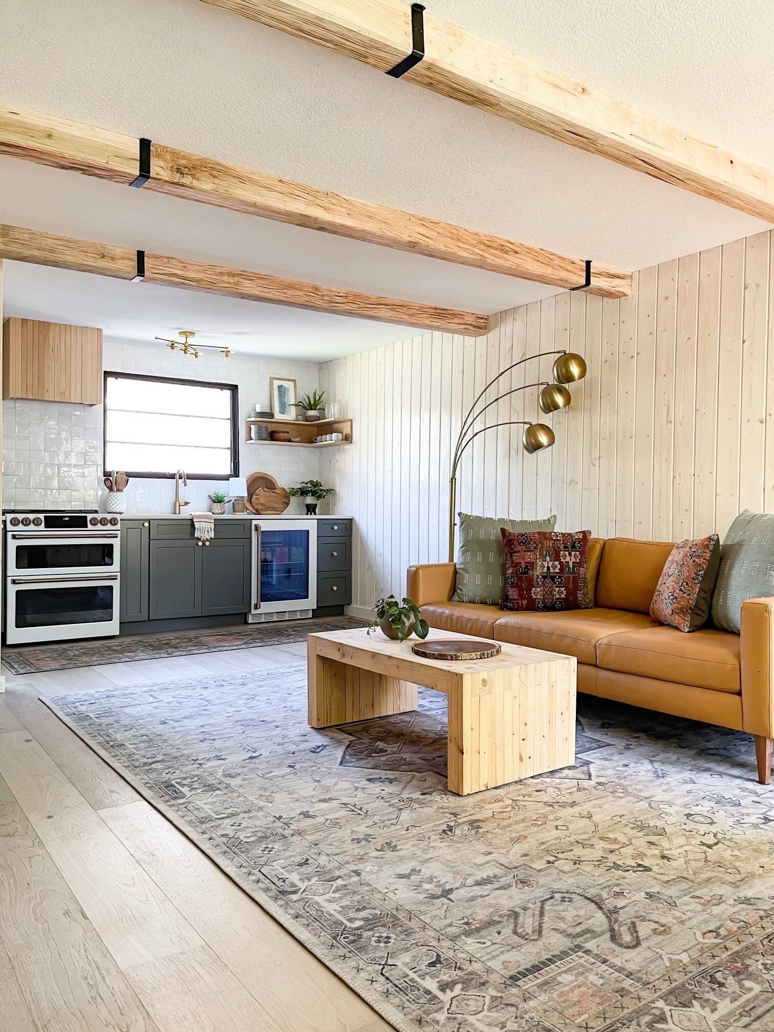 Bring in a Natural Wood Tone with Ambrosia Maple Beams