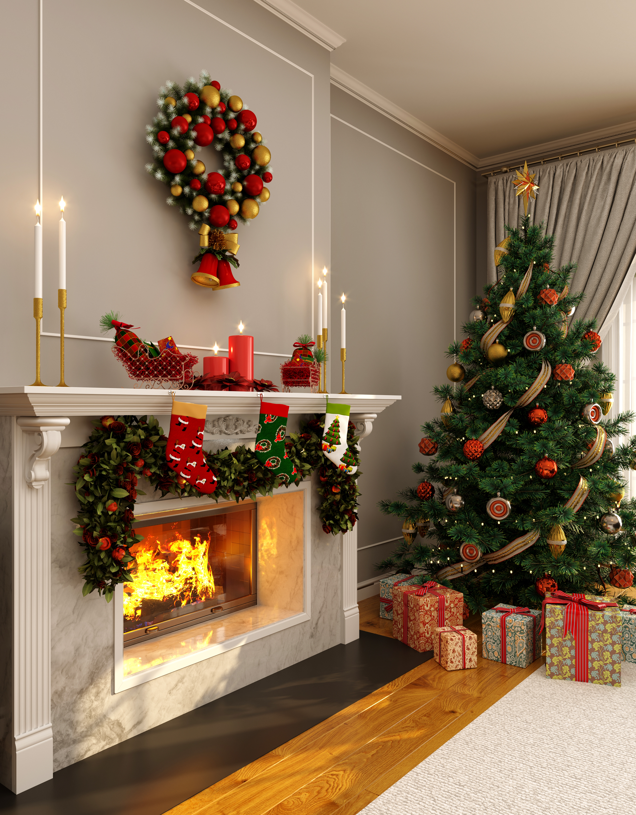 Add Holiday Sparkle to Your Home with Two-Tone Moulding