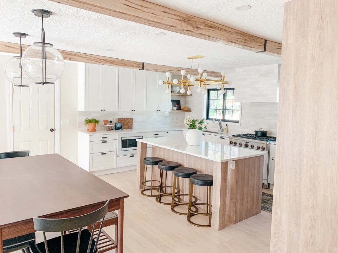 How to DIY The Perfect Ceiling Beams