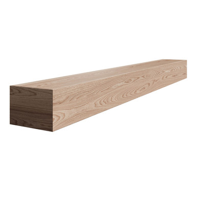 Mantle Romy Ash Unfinished Natural Ash Archdale Mantel 60