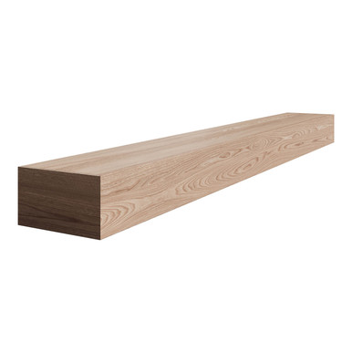 Mantle Romy Ash Unfinished Natural Ash Bryant Mantel 60