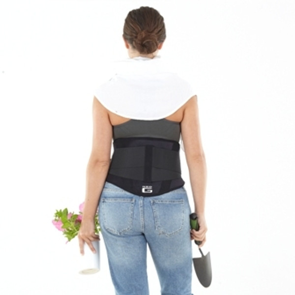 NEO G BACK BRACE IN USE