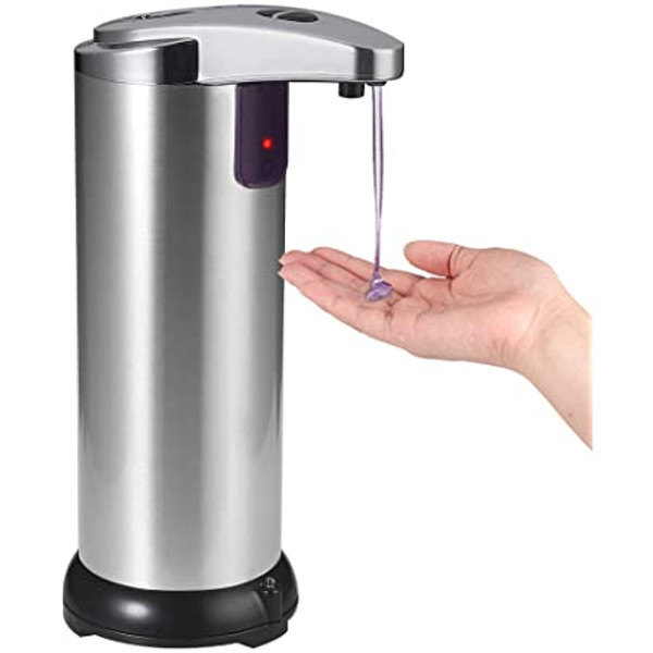 Stainless Steel Automatic Soap Dispenser (220ml)