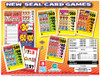 Seal Game Brochure Flyer Showing All One Window Seal Cards Tickets in Red Hot Hearts New Seal Card Games