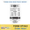 Three Kind Mice Variety Pack