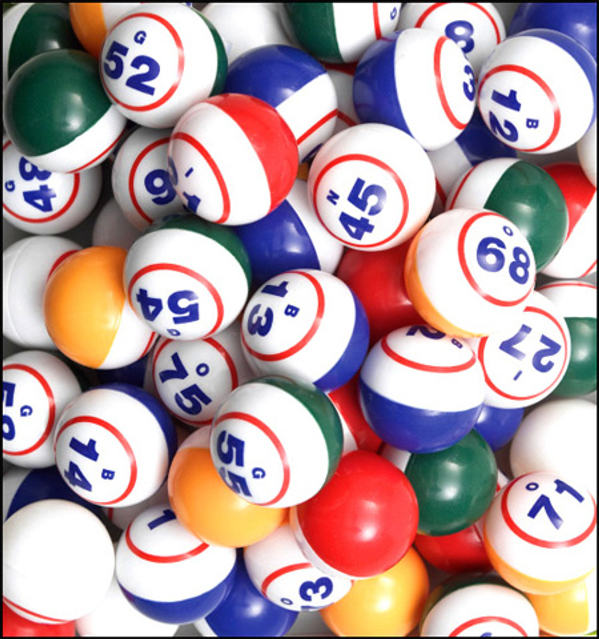 bingo balls