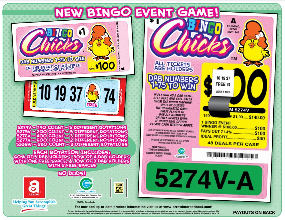 Cube Bingo Bag Bingo Supply Warehouse