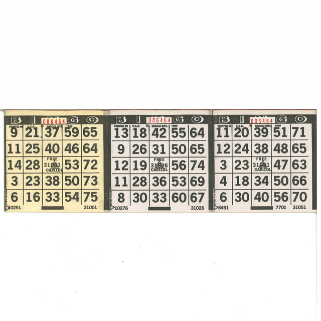 Bingo Paper Bingo Supply Warehouse