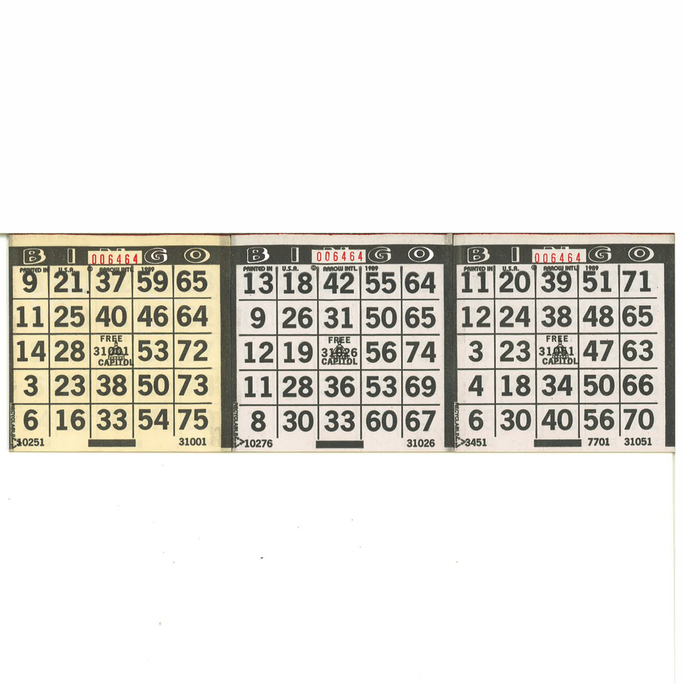 Bingo Paper Bingo Supply Warehouse