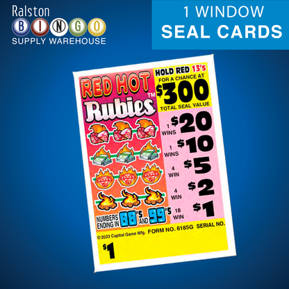 Red Hot Rubies - Bingo Supply Warehouse