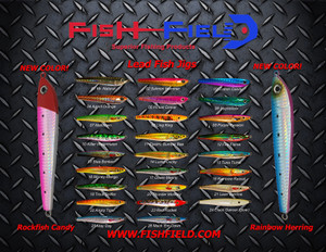 Fish-Field Diamond Blade Spinner Blades - UV Enhanced