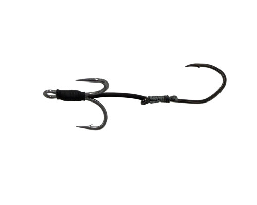 Fish-Field Noose Rigs Hybrid - Treble/Single - Case Pack of 12PC