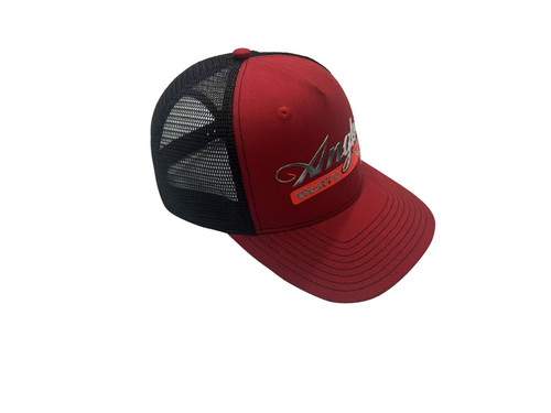 Angler West Trucker Hat - Chrome Frame - MOQ of 6PC