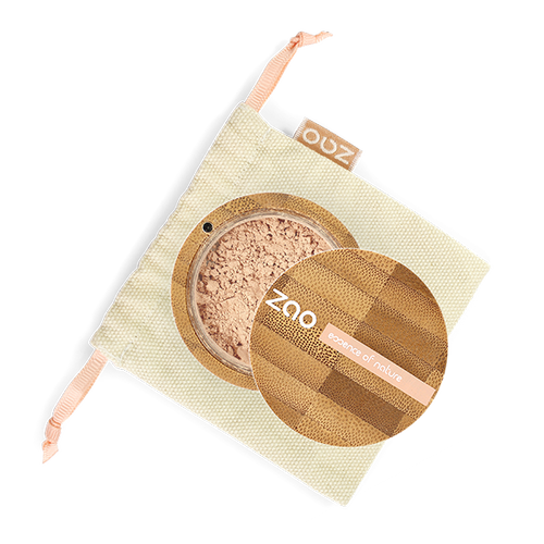 zao mineral silk foundation powder