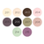 Zao Matt Eyeshadow swatches