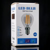 G45 E27 4W 4 LEDs 450 LM 3000K Retro Dimming LED Filament Light Bulb Energy Saving Light, AC 220V(Warm White)