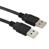 2 USB 2.0 Male to 2-port USB 2.0 Female with 2 Screw Holes Extension Cable, Length: 50cm