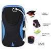 Multi-functional Sports Armband Waterproof Phone Bag for 5 Inch Screen Phone, Size: M(Light Grey)